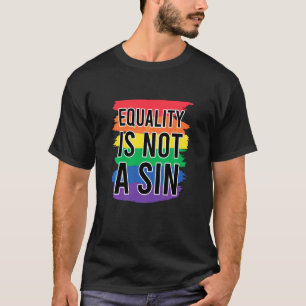 Vetenskapen är verklig Blm Kärlek Lgbt Gay pride E T Shirt