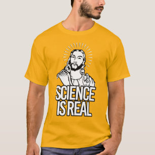 VETENSKAPEN ÄR VERKLIG - Jesus T Shirt