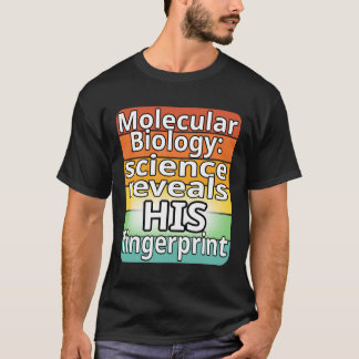 Vetenskapen avslöjar hans fingeravtryck t shirt