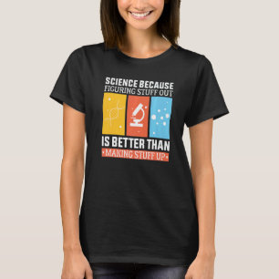 Vetenskapen eftersom det är bättre att ta fram än t shirt