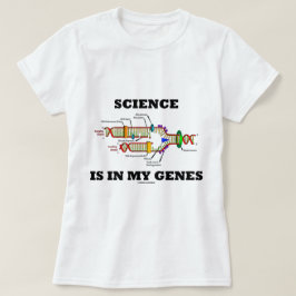 Vetenskapen finns i mina gener (DNA-replikering) Tee Shirt