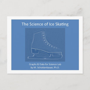 Vetenskapen i Ice Skating Vykort