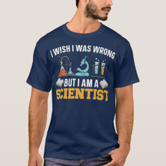 Vetenskaplig Älskare biologilärare i naturvetenska T Shirt