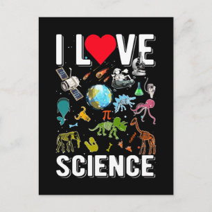 Vetenskaplig astrologi Math Physics Chemistry Biol Vykort
