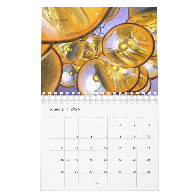 Vetenskaplig bilderkalender 2010 kalender (Jan 2026)