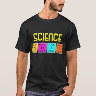 Vetenskaplig dagslärare för biologi Microscope Bea T Shirt