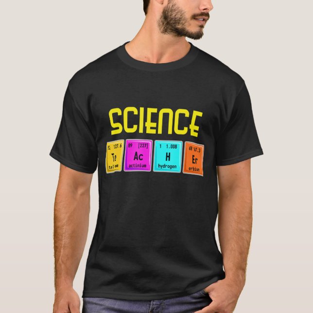 Vetenskaplig dagslärare för biologi Microscope Bea T Shirt (Framsida)
