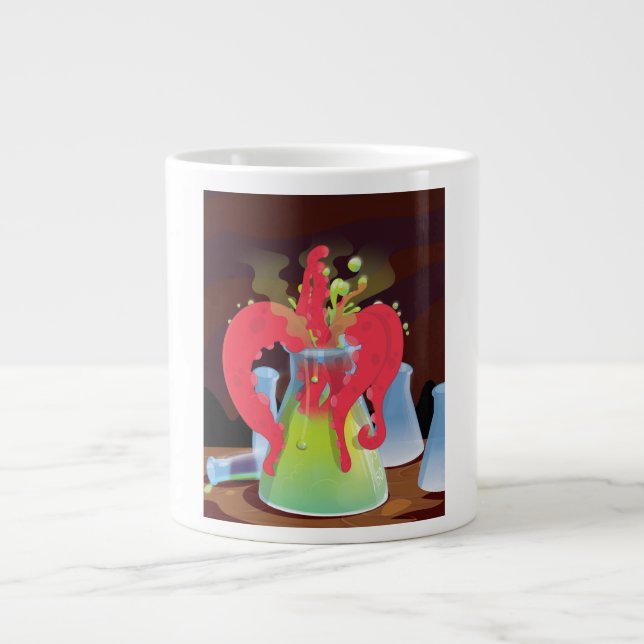 Vetenskaplig experimentkolv Monster Jumbo Mugg (Framsidan)