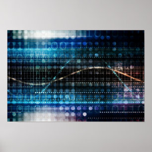 Vetenskaplig forskning och genteknik poster