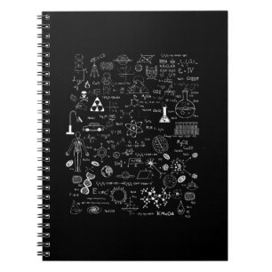 Vetenskaplig fysik matemisk biologisk astronomi anteckningsbok