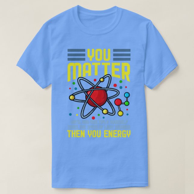 Vetenskaplig fysik t shirt (Design framsida)