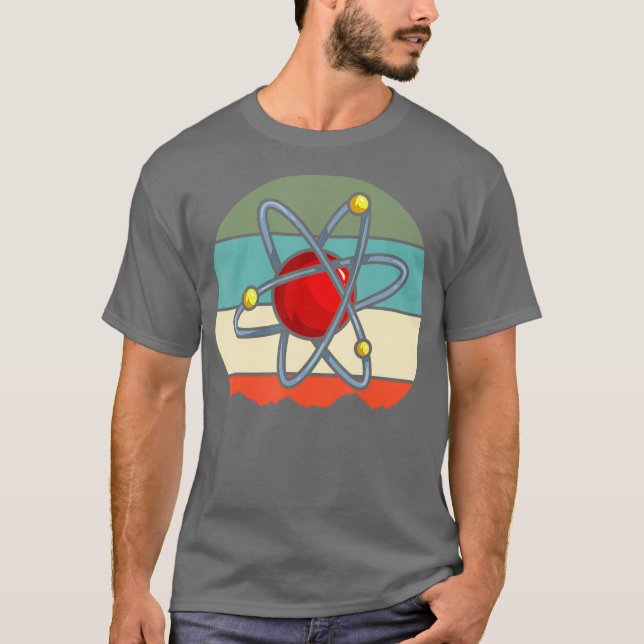 Vetenskaplig kemi fysiker Lärare T Shirt (Framsida)