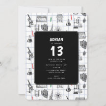 Vetenskaplig kemi Vetenskaplig Födelsedagsfest Tem