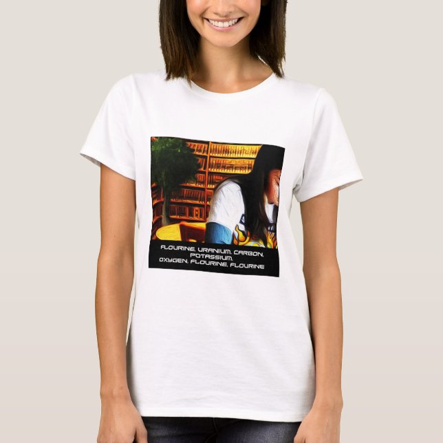 Vetenskaplig ordlek t shirt (Framsida)