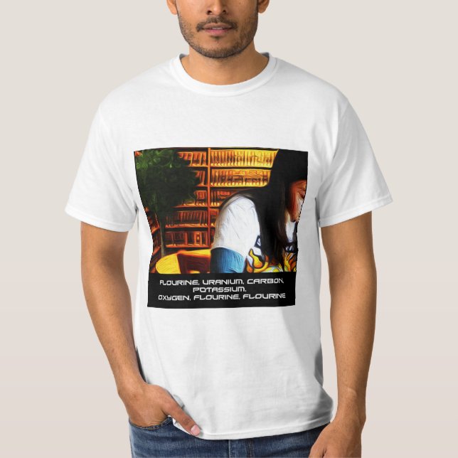 Vetenskaplig ordlek t shirt (Framsida)