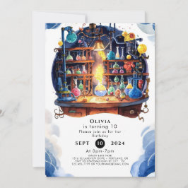 Vetenskaplig Roligt Vetenskaplig födelsedag Inbjudningar