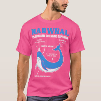 Vetenskaplig skildring marinbiolog present flicka t shirt