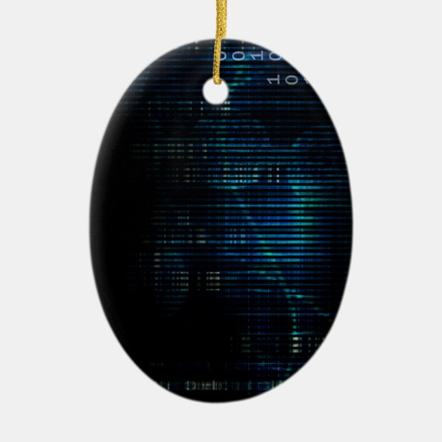 Vetenskapliga data som Abstrakt Art Julgransprydnad Keramik (Framsidan)