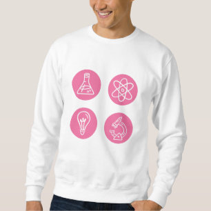 Vetenskapliga element lång ärmad tröja