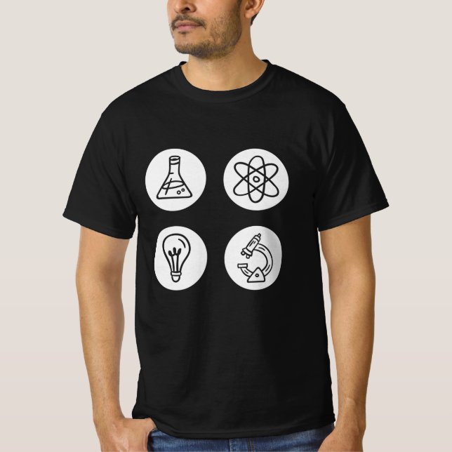 Vetenskapliga element t shirt (Framsida)