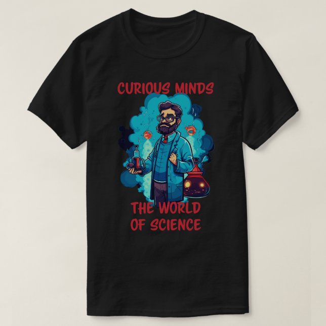 Vetenskapliga experiment t shirt (Design framsida)