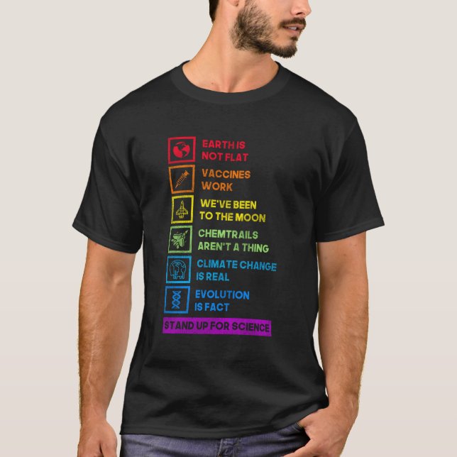 Vetenskapliga fakta t shirt (Framsida)