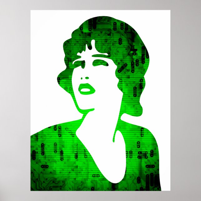 Vetenskapliga kvinnor poster (Framsidan)