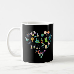Vetenskapliga nerd geek Labo chemist biologiexperi Kaffemugg