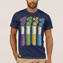 Vetenskapliga provrör t-shirt
