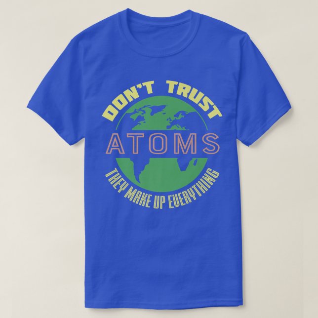 Vetenskapligt undervisningsprogram ATOM Premium T Shirt (Design framsida)