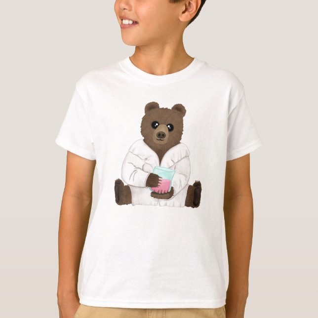 Vetenskapsbjörn T Shirt (Framsida)