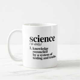 Vetenskapsdefinition Kaffemugg