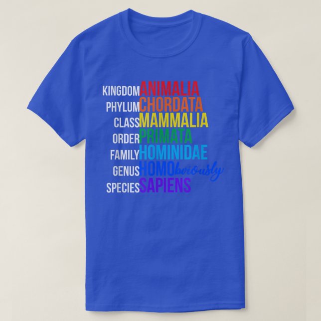 Vetenskapsdesign för LBGTQ Pride Day - Science LBG T Shirt (Design framsida)
