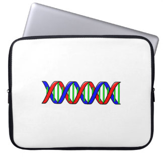 VetenskapsDNA strandar Laptop Sleeve