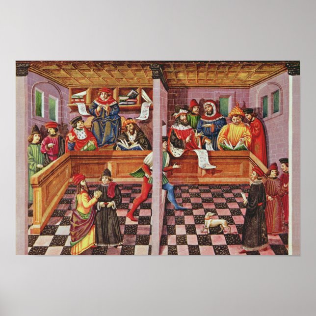 Vetenskapsdomstolen Poster (Framsidan)