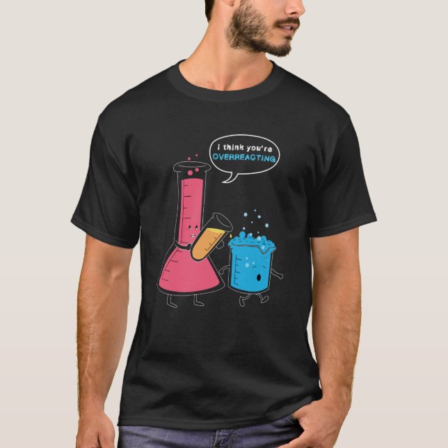 Vetenskapsexperiment - nyttigt t shirt (Framsida)