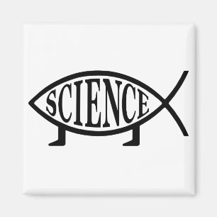 Vetenskapsfisk Magnet