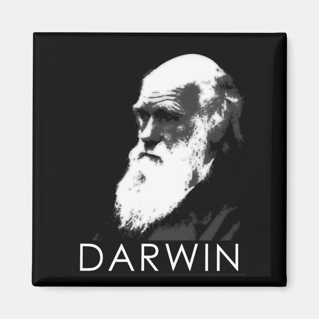 Vetenskapsikoner: Darwin Magnet (Framsidan)