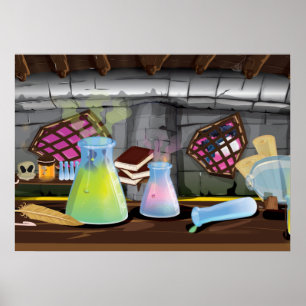 Vetenskapslaboratorium Poster