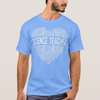 Vetenskapslärardesign för forskarlärare Heart Prou T Shirt