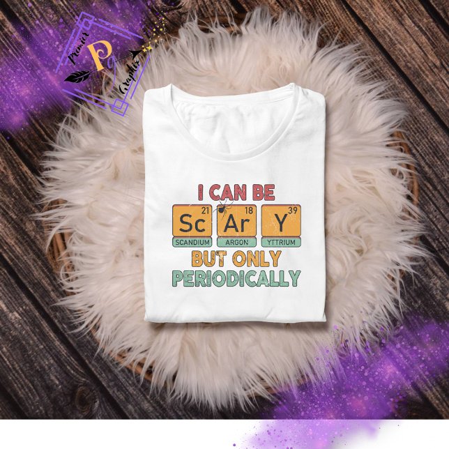 Vetenskapslärare är Scary| Lärare Halloween Tee (Skapare uppladdad)