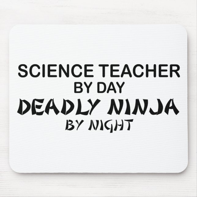 Vetenskapslärare dödliga Ninja Musmatta (Framsidan)