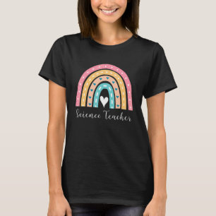 Vetenskapslärare för kvinnovetenskap Cute Rainbow T Shirt