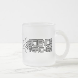 Vetenskapslärare Frosted Glass Mugg