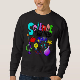Vetenskapslärare i Kärlek Science Life School Lära Lång Ärmad Tröja