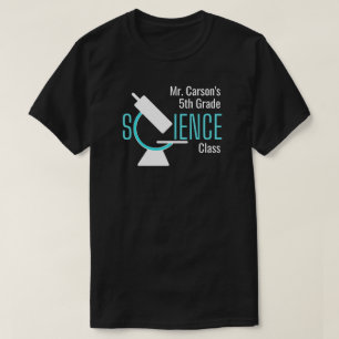 Vetenskapslärare Klass av Personlig för mikrosko T Shirt