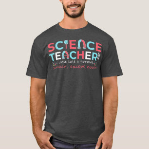 Vetenskapslärare mer Cooler Funny Steam Teacher Gr T Shirt