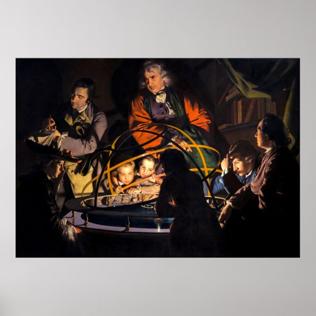 Vetenskapslärare och redskapsmodell Solarsystemet Poster (Framsidan)