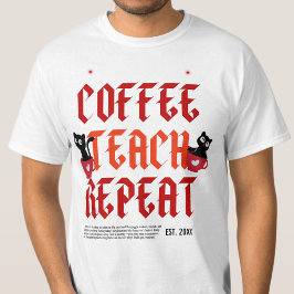 Vetenskapslärare Present Tacksamhet Citat tack Lär T Shirt
