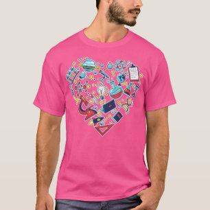 Vetenskapslärare, Science Älskare, kemi,I Heart S T Shirt